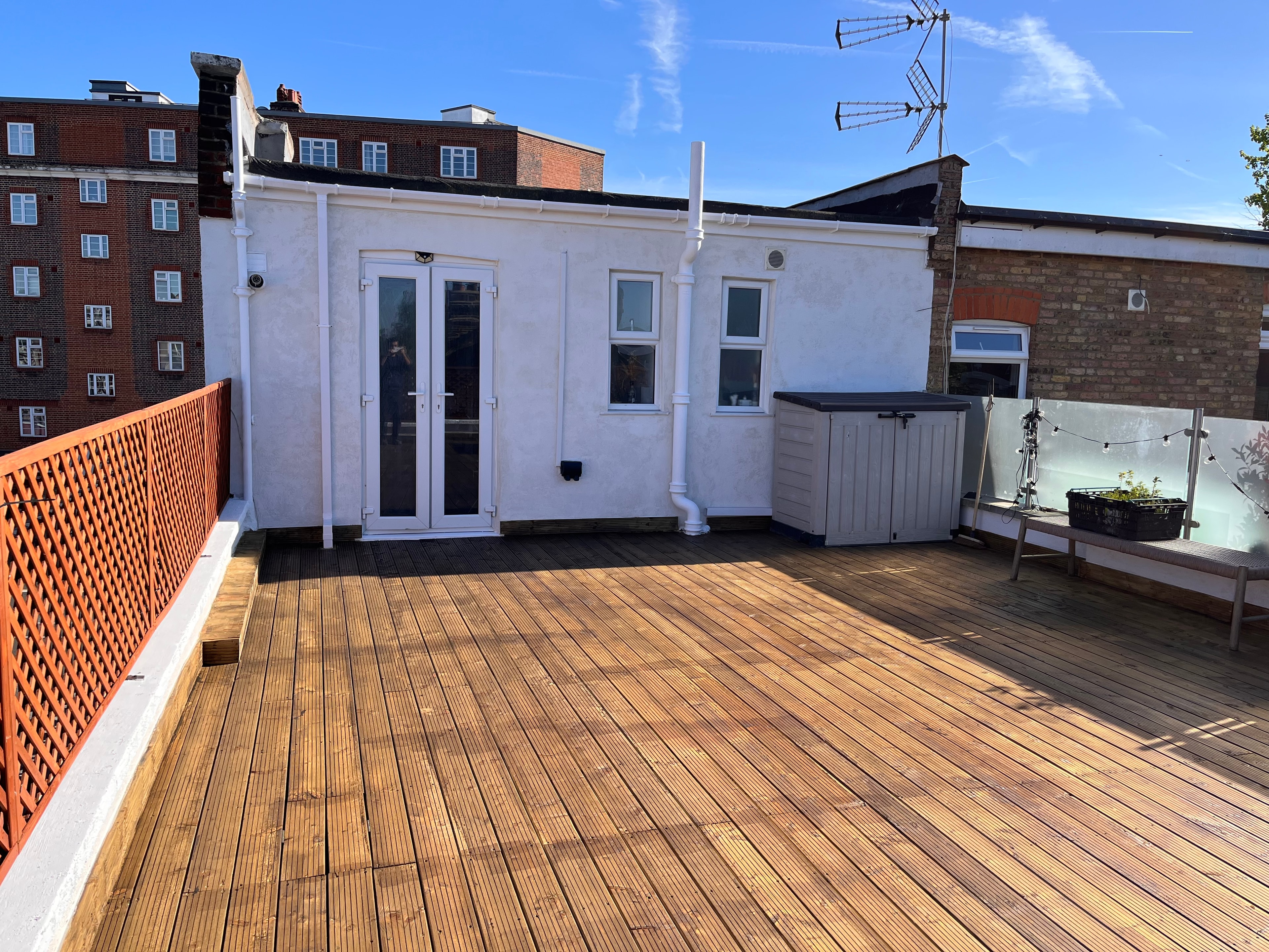 Finished interior renovation showing quality workmanship by HM Developments London